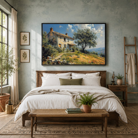 Vintage Countryside Canvas Wall Art