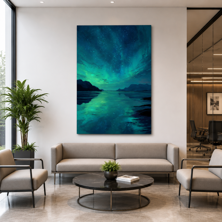 Aurora Borealis Canvas Wall Art