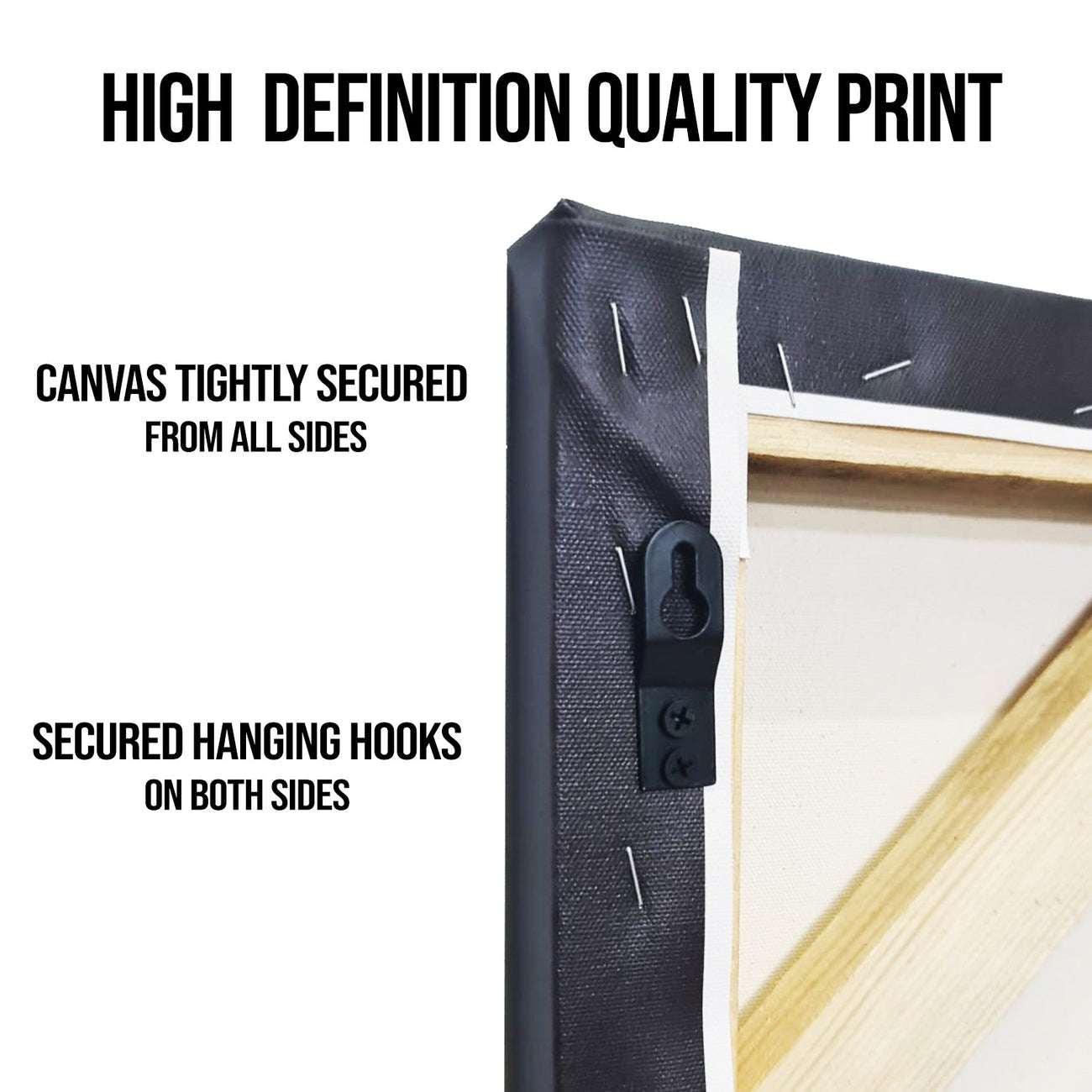 Banaras Ghats Scenic Wall Art Canvas Painting for Home Decor