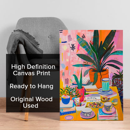 Maximalist Colourful Oil Painting Wall Art for Stylish Decor
