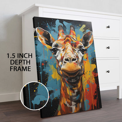 Splashes of Safari Wall Art Painting for Modern Home Decor