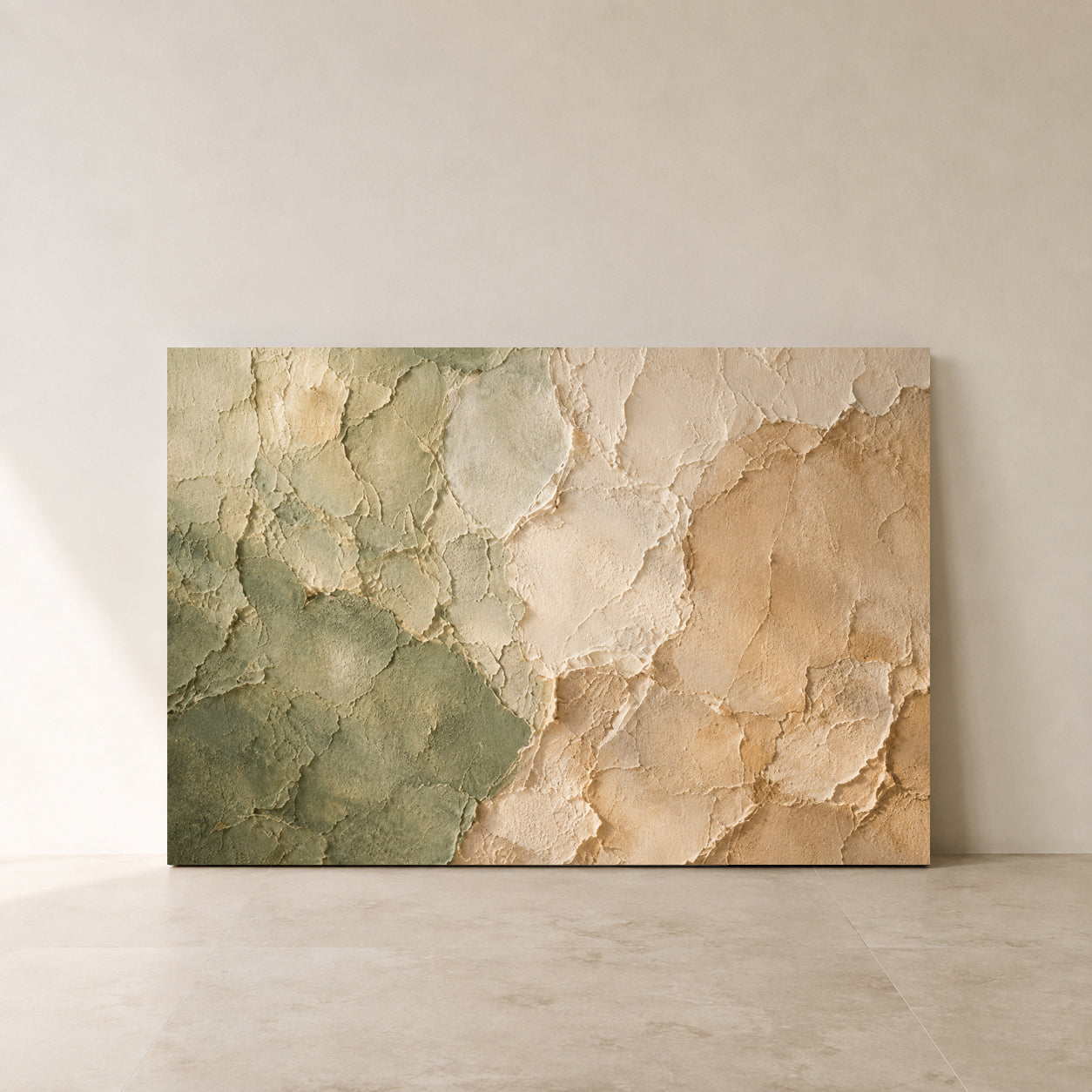 Modern Organic Earth Texture Canvas Art