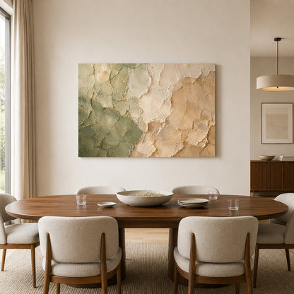Modern Organic Earth Texture Canvas Art