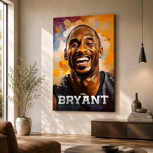Mamba Smile Wall Art Painting for Bold Modern Wall Decor