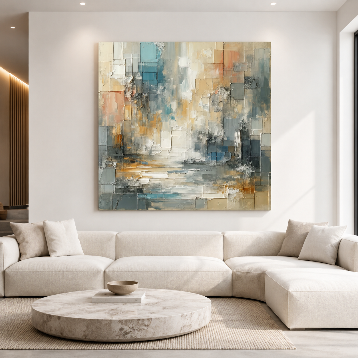 Modern Abstract Landscape Canvas Wall Art