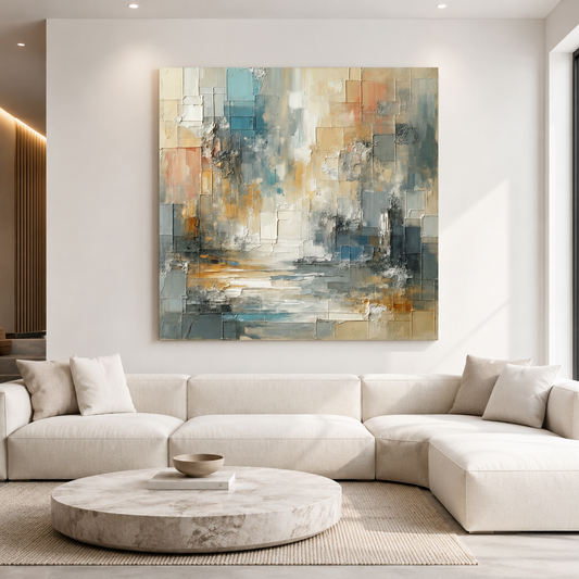 Modern Abstract Landscape Canvas Wall Art