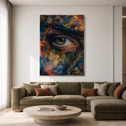 Abstract Eye Canvas Wall Art
