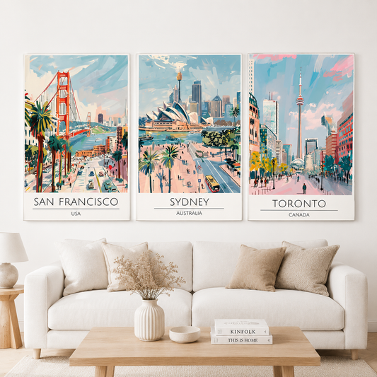 Travel Canvas Wall Art