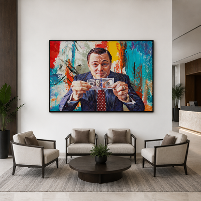 Money Motivation Canvas Wall Art