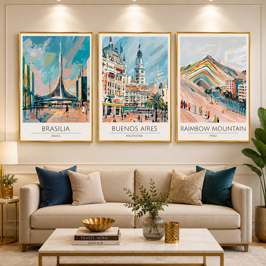 Travel Canvas Wall Ar