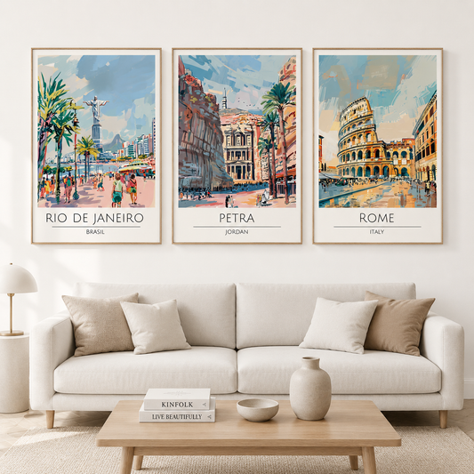 Travel Canvas Wall Art,