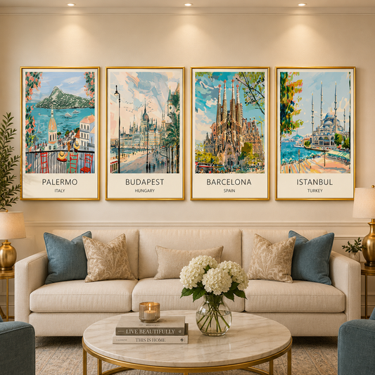 Travel Canvas Wall Art