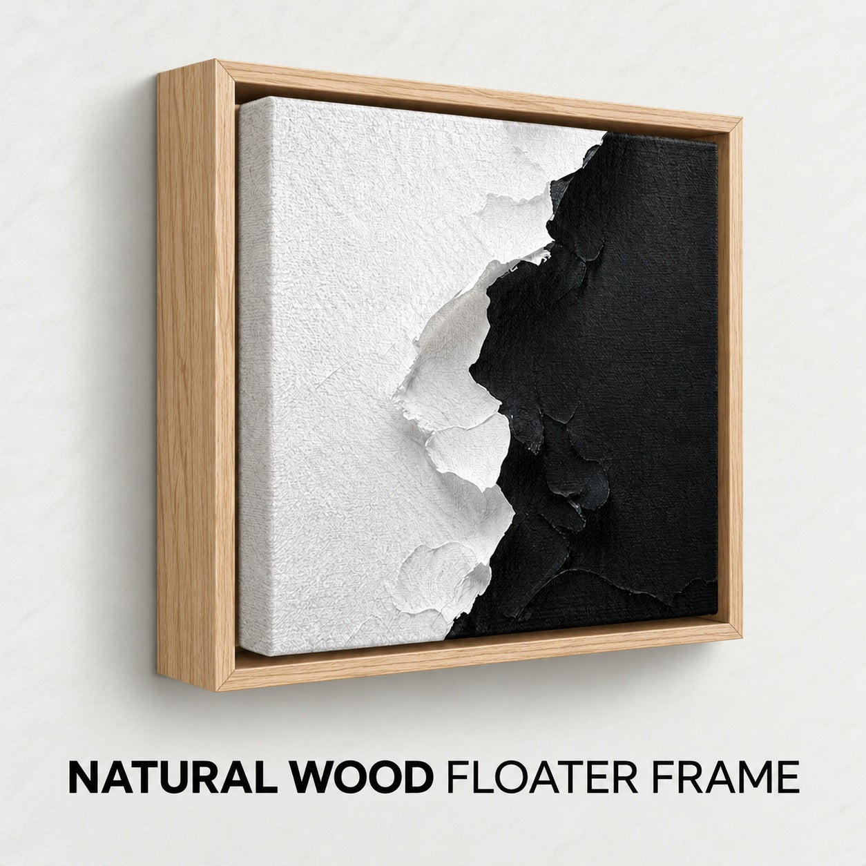 NATURAL WOOD FLOATER FRAME